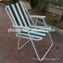 600D polyester traveling folding adult beach chair